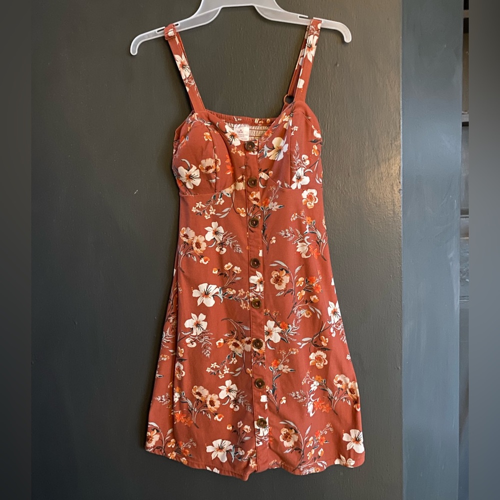 Floral midi dress size M (7-9) No Boundaries
